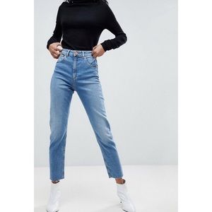 ASOS DESIGN Farleigh High Waist Slim Mom Jeans
